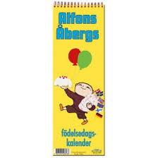 Alfons Åbergs födelsedagskalender Alfons Åbergs födelsedagskalender