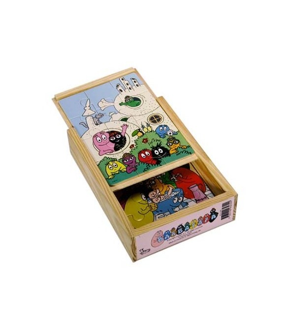 Barbapappa - 4 x träpussel Barbapappa - 4 x träpussel