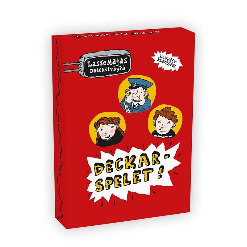 Spel - Deckarspelet LasseMajas detektivbyrå Spel - Deckarspelet LasseMajas detektivbyrå