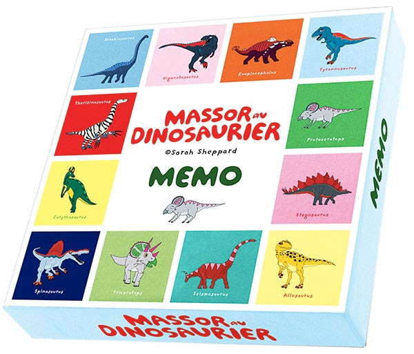 Massor av dinosaurier memo