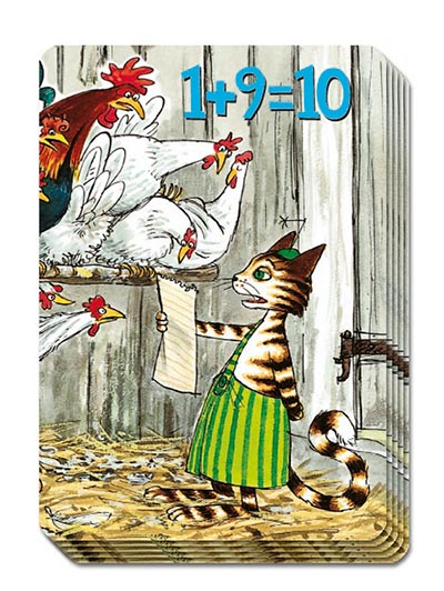 Kortspel - Findus 1+9=10 Kortspel - Findus 1+9=10