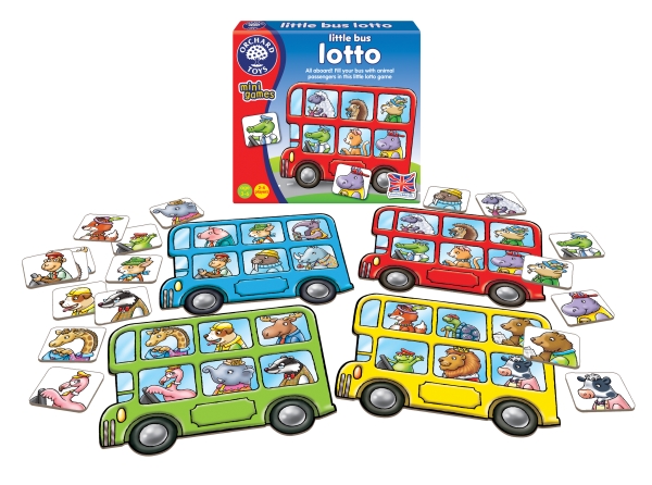 Spel - Little Bus lotto Spel - Little Bus lotto