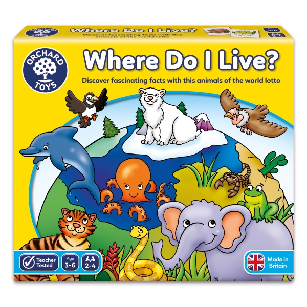 Spel - Where Do I Live Spel - Where Do I Live