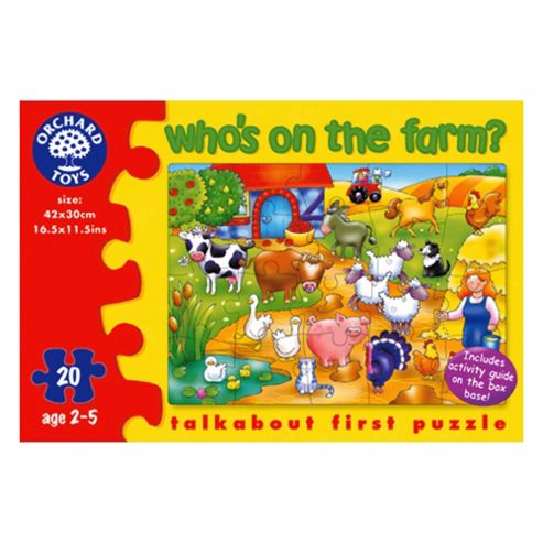 Pussel - Who's on the farm? Pussel - Who's on the farm?