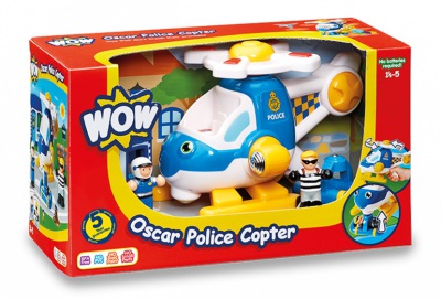 Polishelikopter Oscar Police Copter från WOW toys Polishelikopter Oscar Police Copter från WOW toys
