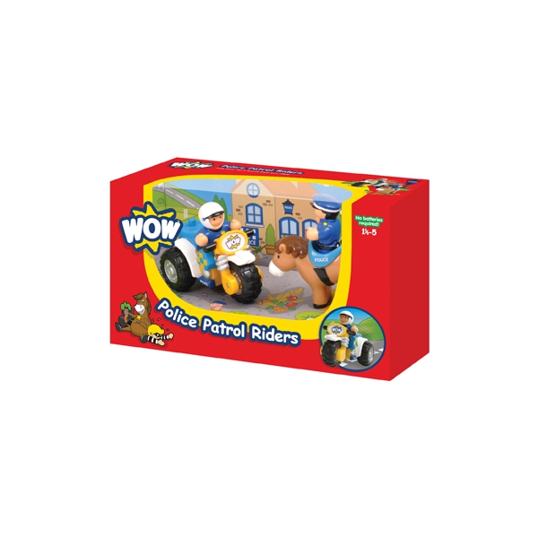 Polispatrull Police Patrol Riders från WOW Toys Polispatrull Police Patrol Riders från WOW Toys