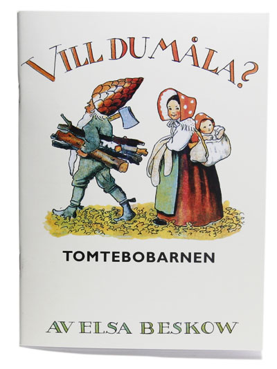 Målarbok - Tomtebobarnen