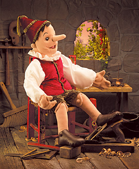 Handdocka Pinocchio